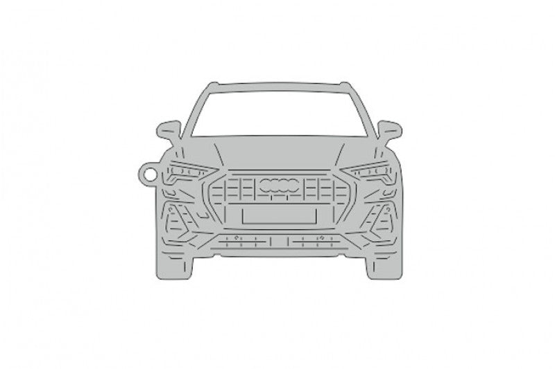 Car Keychain for Audi Q3 II (type FRONT) Keychains opdesign