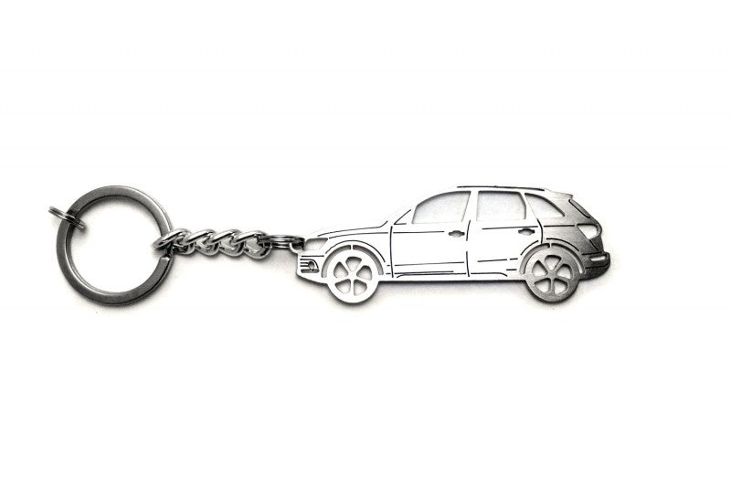 Car Keychain for Audi Q5 I (type STEEL) - decoinfabric