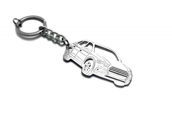 Car Keychain for Audi Q5 II (type 3D) - decoinfabric