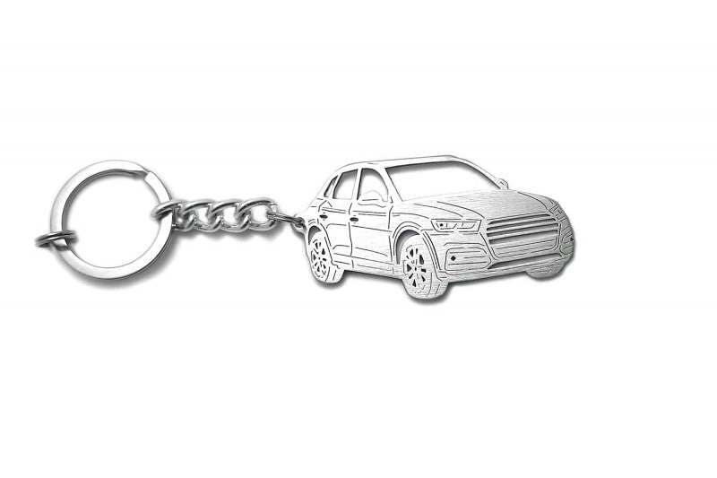 Car Keychain for Audi Q5 II (type 3D) - decoinfabric