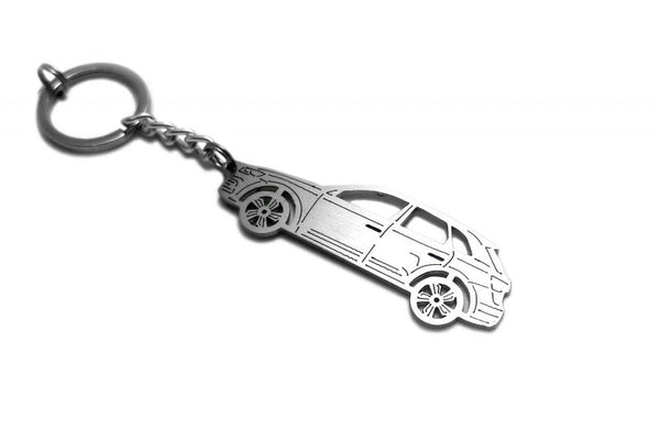 Car Keychain for Audi Q5 II (type STEEL) - decoinfabric