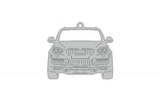 Car Keychain for Audi Q7 I (type FRONT) Keychains opdesign