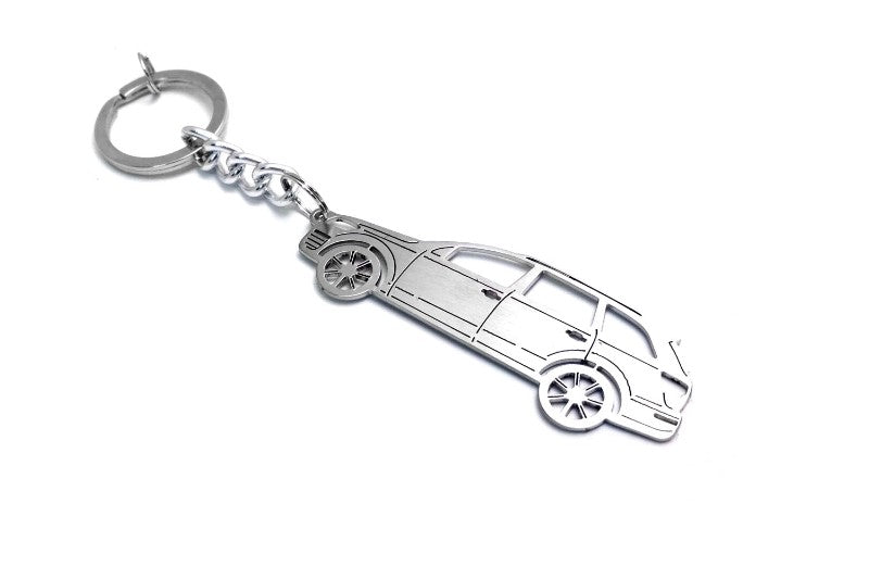 Car Keychain for Audi Q7 I (type STEEL) - decoinfabric