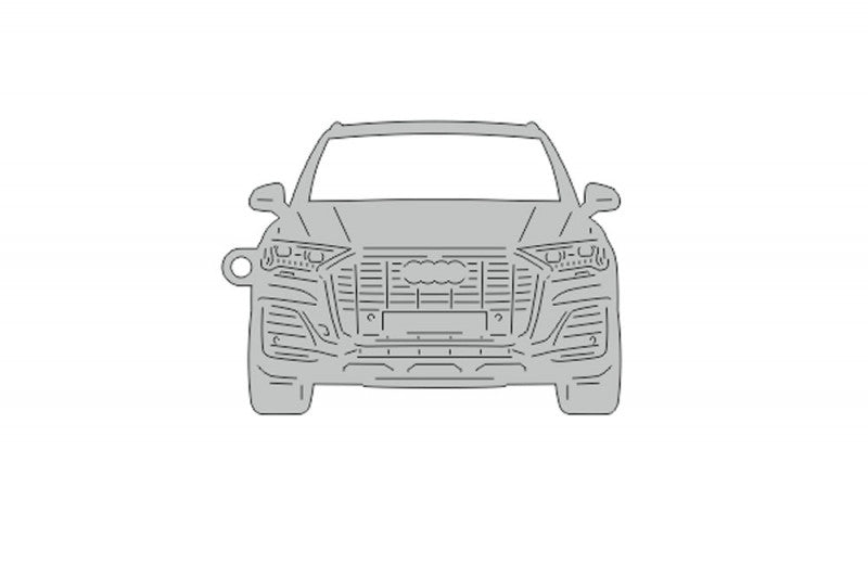 Car Keychain for Audi Q7 II 2020+ (type FRONT) Keychains opdesign