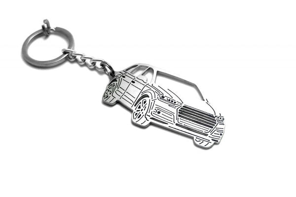 Car Keychain for Audi Q7 II (type 3D) - decoinfabric