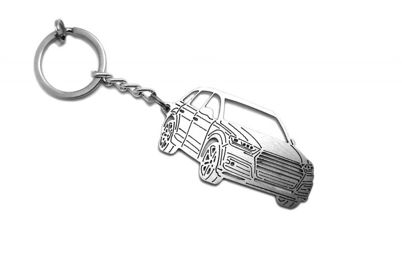 Car Keychain for Audi Q7 II (type 3D) - decoinfabric