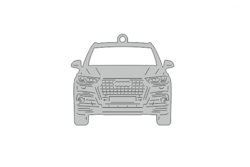 Car Keychain for Audi Q7 II (type FRONT) Keychains opdesign