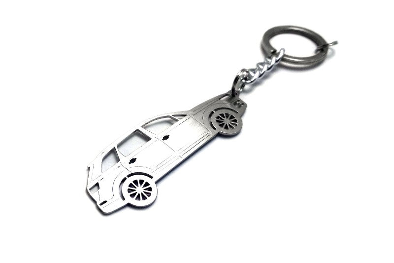 Car Keychain for Audi Q7 II (type STEEL)