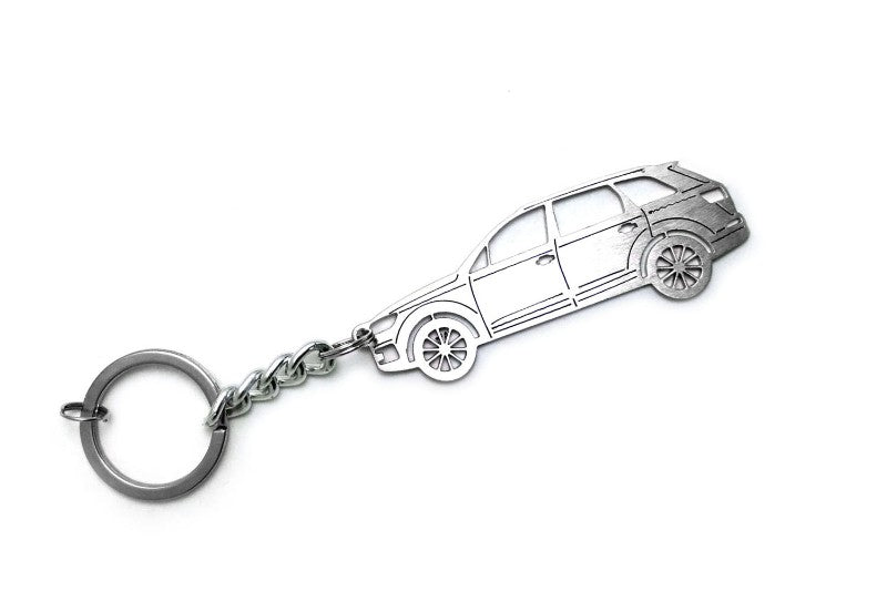 Car Keychain for Audi Q7 II (type STEEL) - decoinfabric