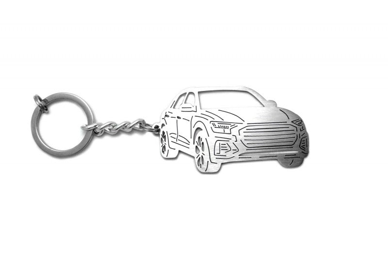 Car Keychain for Audi Q8 (type 3D) - decoinfabric