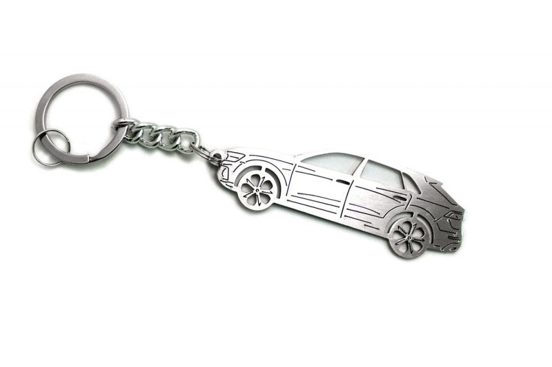 Car Keychain for Audi Q8 (type STEEL) - decoinfabric