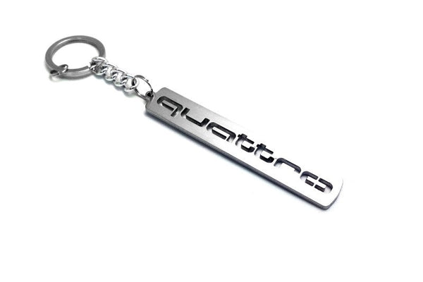 Car Keychain for Audi Quattro (type STEEL) - decoinfabric