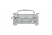 Car Keychain for Audi R8 II (type FRONT) Keychains opdesign