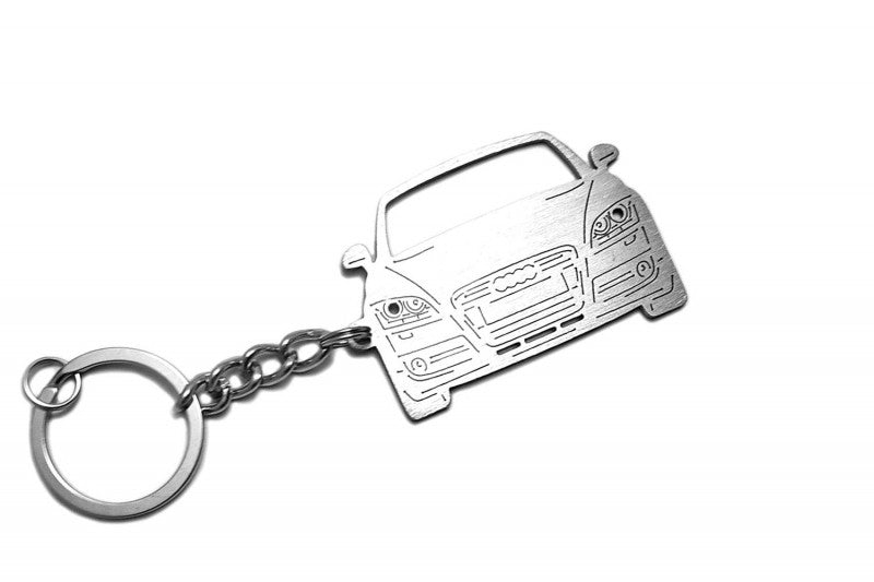 Car Keychain for Audi TT II (type FRONT) - decoinfabric