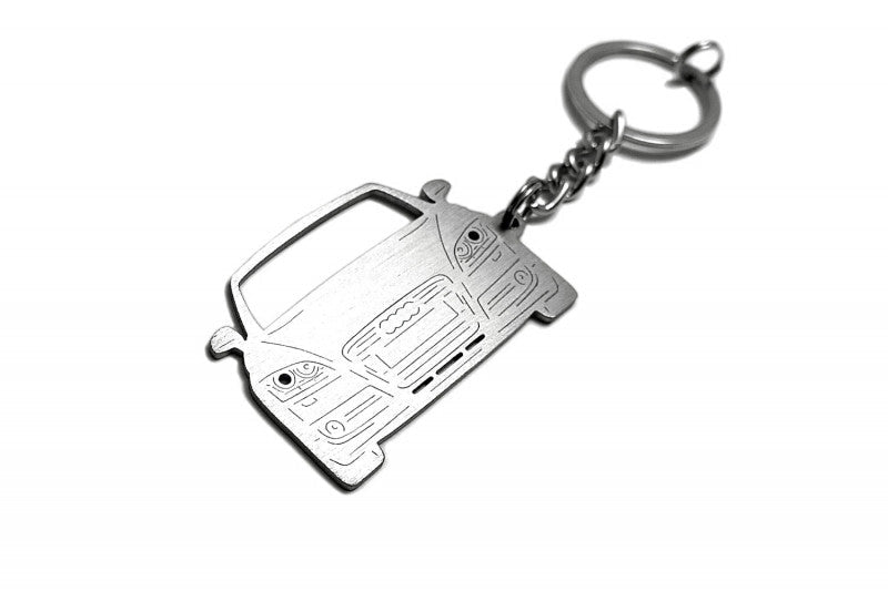 Car Keychain for Audi TT II (type FRONT) - decoinfabric