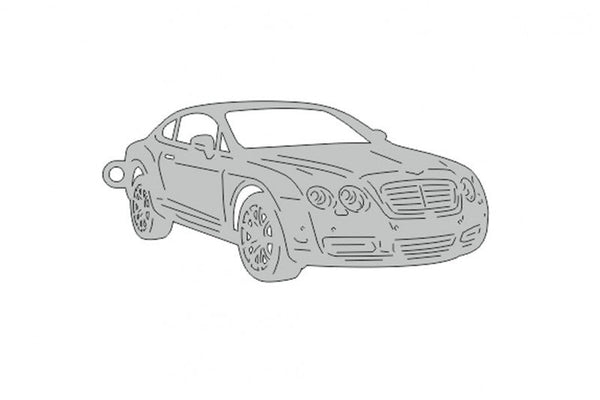 Car Keychain for Bentley Continental GT I (type 3D) - decoinfabric