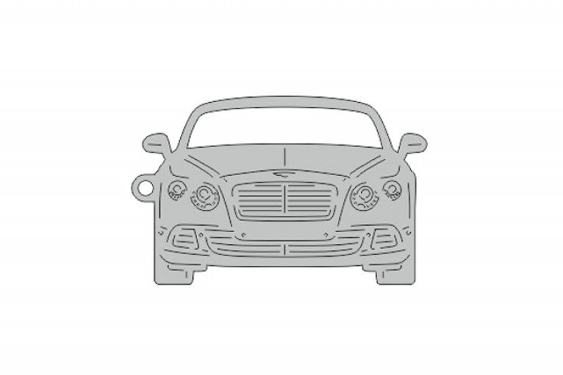 Car Keychain for Bentley Continental GT II (type FRONT) Keychains opdesign