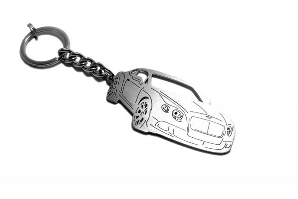 Car Keychain for Bentley Continental GT II (type FRONT) - decoinfabric