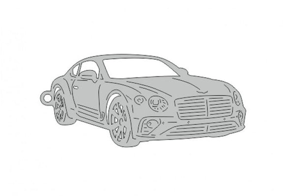 Car Keychain for Bentley Continental GT III (type 3D) - decoinfabric