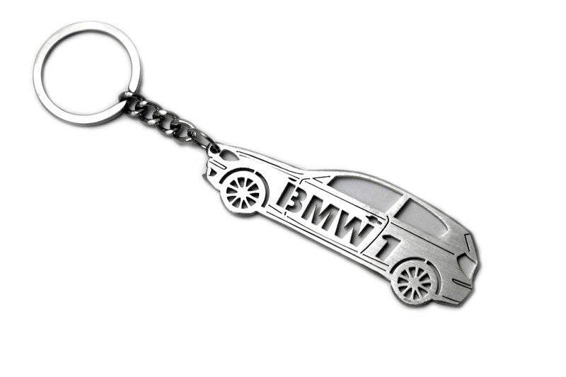 Car Keychain for BMW 1 E81 3D(type STEEL) Keychains opdesign