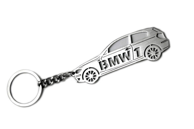 Car Keychain for BMW 1 E81 3D(type STEEL) Keychains opdesign