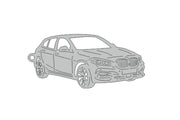 Car Keychain for BMW 1 F40 (type 3D) Keychains opdesign