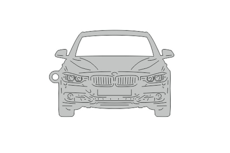 Car Keychain for BMW 3 F30 (type FRONT) Keychains opdesign