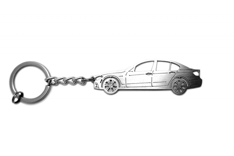 Car Keychain for BMW 3 F30 (type STEEL) - decoinfabric