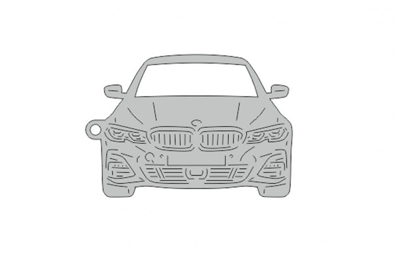 Car Keychain for BMW 3 G20 (type FRONT) Keychains opdesign