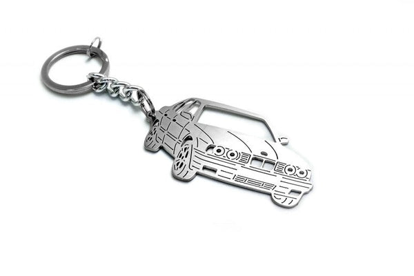 Car Keychain for BMW 5 E34 (type 3D) - decoinfabric