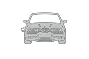 Car Keychain for BMW 5 E34 (type FRONT) Keychains opdesign
