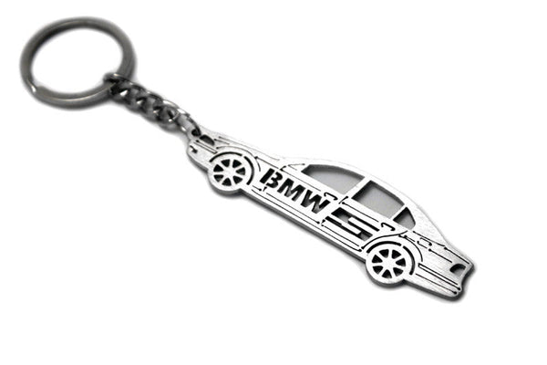 Car Keychain for BMW 5 E39 (type STEEL) - decoinfabric