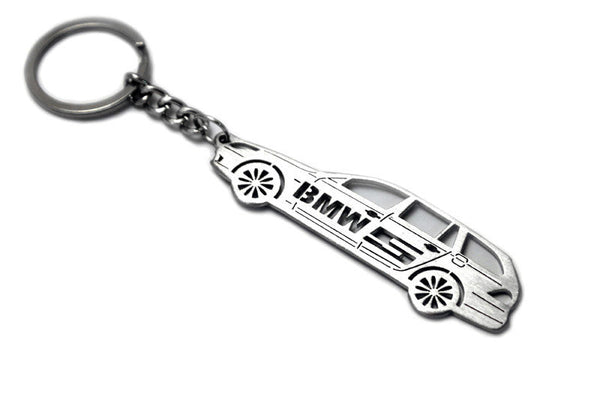 Car Keychain for BMW 5 E61 Universal (type STEEL) - decoinfabric
