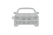 Car Keychain for BMW 5 F10 (type FRONT) Keychains opdesign