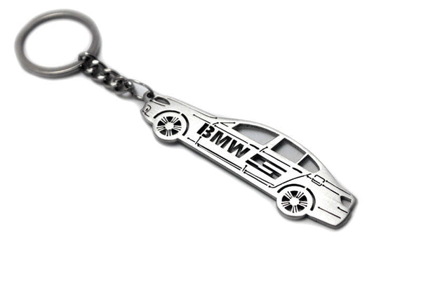 Car Keychain for BMW 5 F10 (type STEEL) - decoinfabric