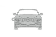 Car Keychain for BMW 5 G30 (type FRONT) Keychains opdesign
