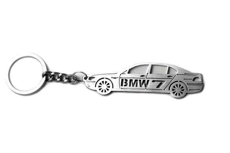 Car Keychain for BMW 7 E65/66 (type STEEL) - decoinfabric