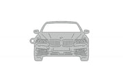 Car Keychain for BMW 7 G11/G12 (type FRONT) Keychains opdesign