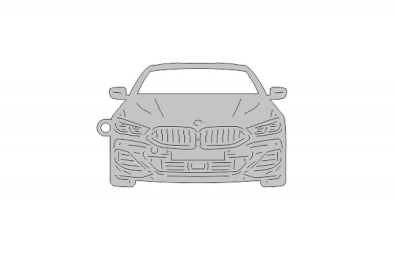 Car Keychain for BMW 8 II (type FRONT) Keychains opdesign