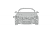 Car Keychain for BMW 8 II (type FRONT) Keychains opdesign