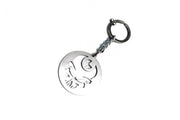 Car Keychain for BMW Logo Skull (type STEEL) Keychains opdesign