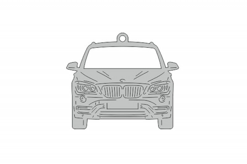 Car Keychain for BMW X1 E84 (type FRONT) Keychains opdesign