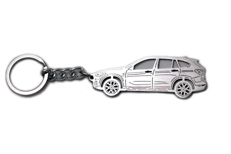 Car Keychain for BMW X1 F48 (type STEEL) - decoinfabric