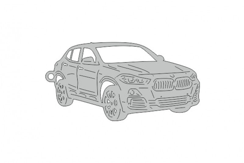 Car Keychain for BMW X2 F39 (type 3D) Keychains opdesign