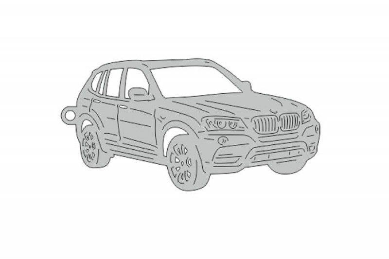 Car Keychain for BMW X3 F25 (type 3D) Keychains opdesign