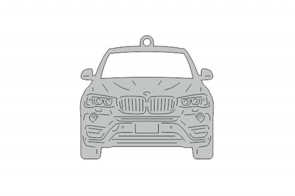 Car Keychain for BMW X3 F25 (type FRONT) - decoinfabric