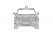 Car Keychain for BMW X3 F25 (type STEEL) Keychains opdesign