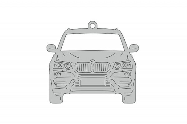 Car Keychain for BMW X3 F25 (type STEEL) - decoinfabric