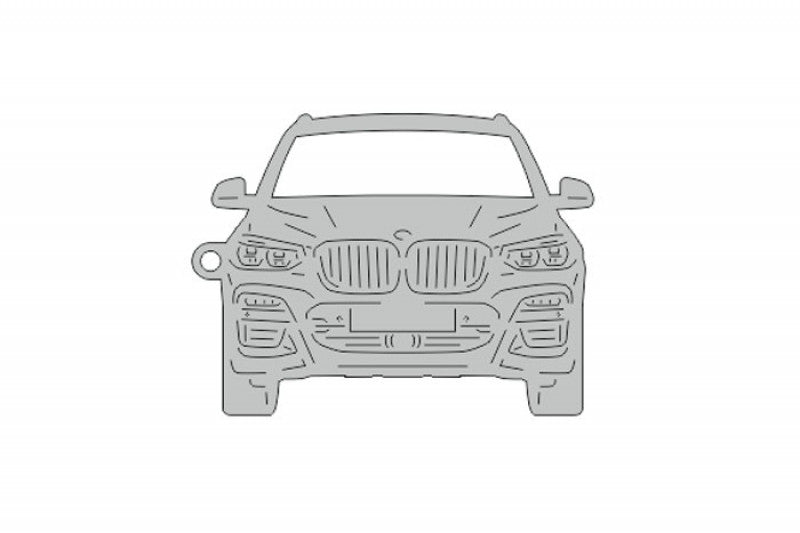 Car Keychain for BMW X3 G01 (type FRONT) Keychains opdesign