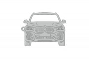 Car Keychain for BMW X3 G01 (type FRONT) Keychains opdesign